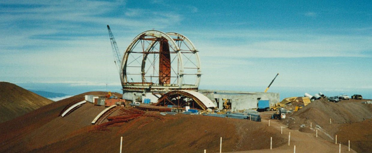 Keck new arrivals 1 telescope