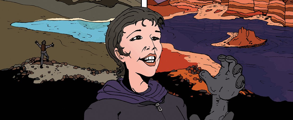 Nathalie Cabrol in <em>Astrobiology: The Story of our Search for Life in the Universe, Issue #5: Astrobiology and the Earth</em>.