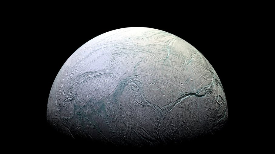 Tidal dissipation is usually most prominent in shallow oceans, while the ocean on Enceladus (a moon of Saturn) is believed to be tens of kilometers thick.