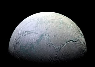 Tidal dissipation is usually most prominent in shallow oceans, while the ocean on Enceladus (a moon of Saturn) is believed to be tens of kilometers thick.