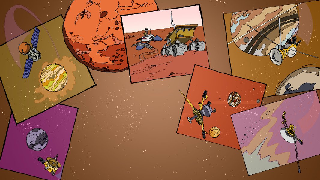 A medley of missions from the Issue 8 of Astrobiology: The Story of our Search for Life in the Universe.