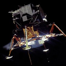 Apollo landing module. Credit: NASA