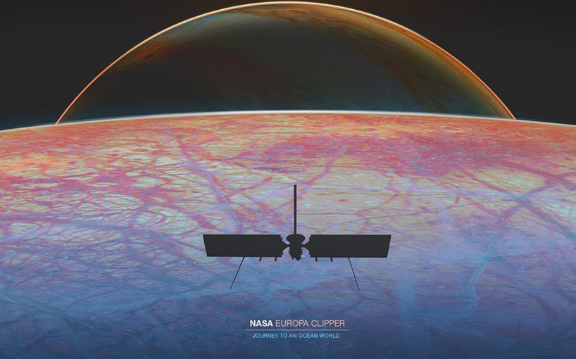 NASA's digital Europa Clipper poster is available at: https://europa.nasa.gov/resources/173/europa-clipper-journey-to-an-ocean-world-poster/